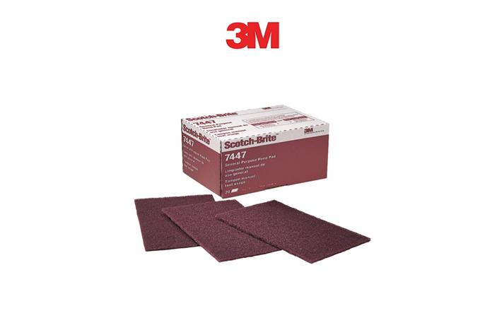 3M 7447 SCOTCH BRITE ROSSO 158x224m