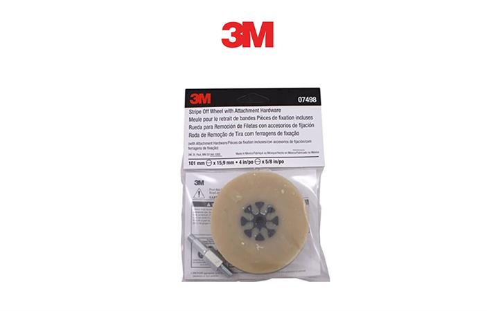 3M 7498 DISCO DI GOMMA STRIPE OFF WHEEL