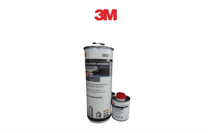 3M 08828 PROTETTIVO BICOMPONENTE A+B  NERO 1Kg