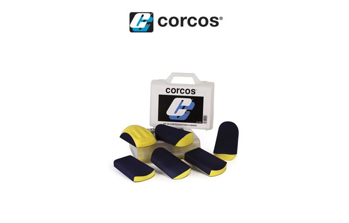 CORCOS KIT TASSELLI ADATTATORI CARTEGGIATURA 6 TAMPONI 224