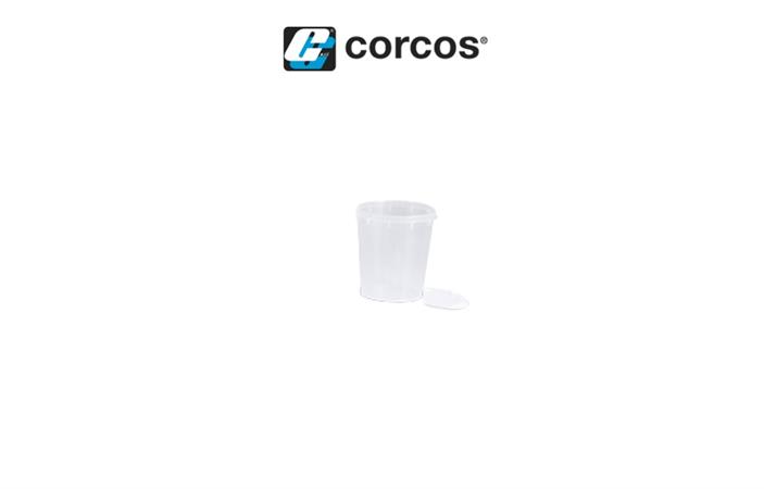 CORCOS CONTENITORE IN PLASTICA GRADUATO 200ml 390