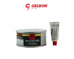 GELSON ALU FILLER 10250 DA 1,5Kg STUCCO POLIESTERE CON ALLUMINIO