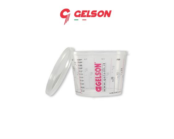 GELSON TAZZE 750ml CUP SYSTEM 558750 CON COPERCHIO