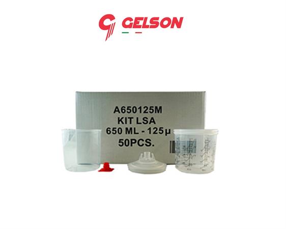 GELSON KIT LSA PPS MONOUSO 650ml-125micron A650125M