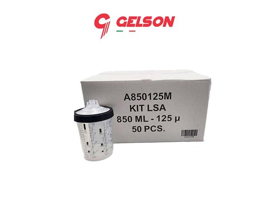 GELSON KIT LSA PPS MONOUSO DA 850ml-125micron A850125M