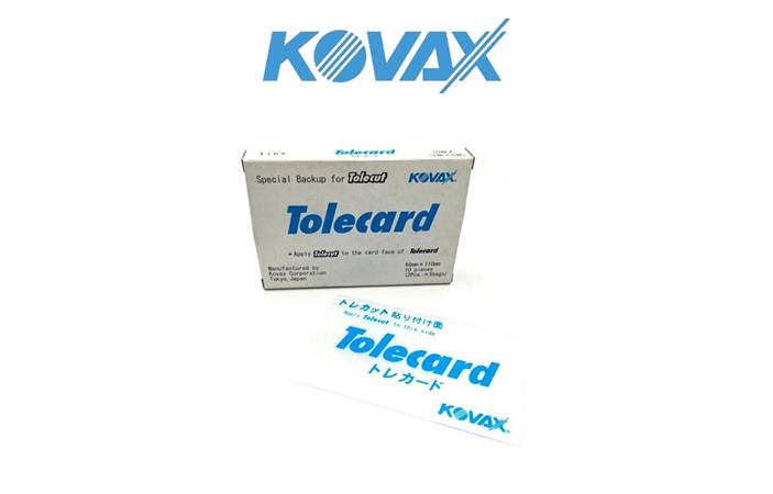 KOVAX TOLECARD 66x110mm 2pz