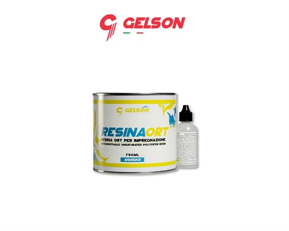 GELSON RESINA POLIESTERE ORT + CATALIZZATORE 750ml