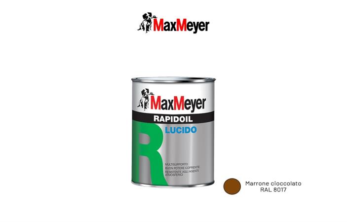 MAX MEYER RAPIDOIL MARRONE CIOCCOLATO RAL 8017 375ml