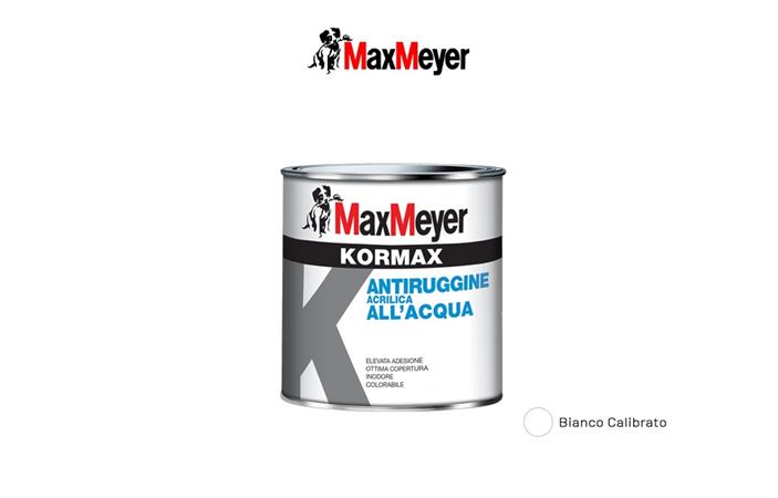 MAX MEYER KORMAX ANTIRUGGINE ACRILICO BIANCO CALIBRATO 750ml