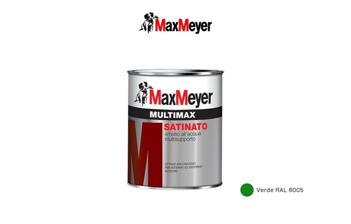 MAX MEYER MULTIMAX SATINATO VERDE RAL 6005 750ml