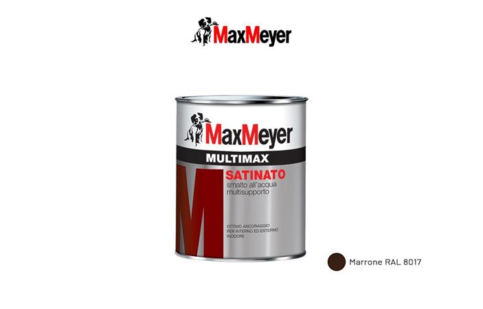 MAX MEYER MULTIMAX SATINATO MARRONE RAL 8017 750ml