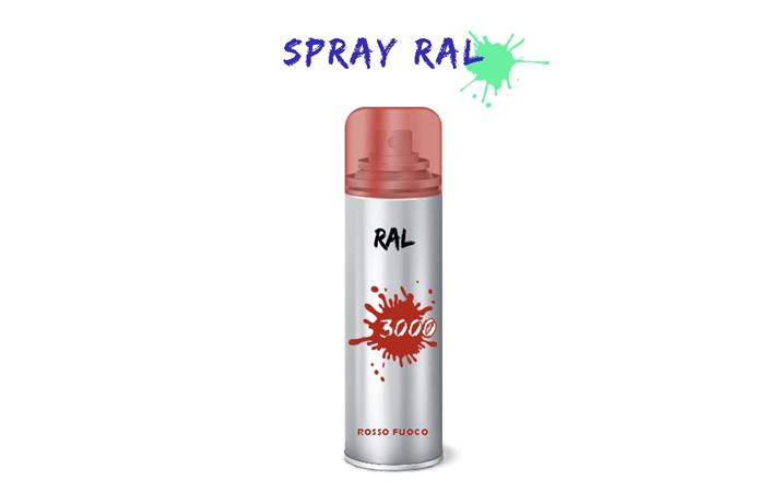 SPRAY RAL 3000 ROSSO FUOCO 400ml