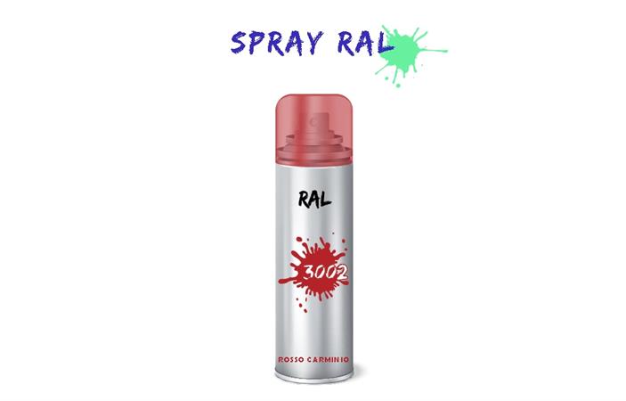 SPRAY RAL 3002 ROSSO CARMINIO 400ml