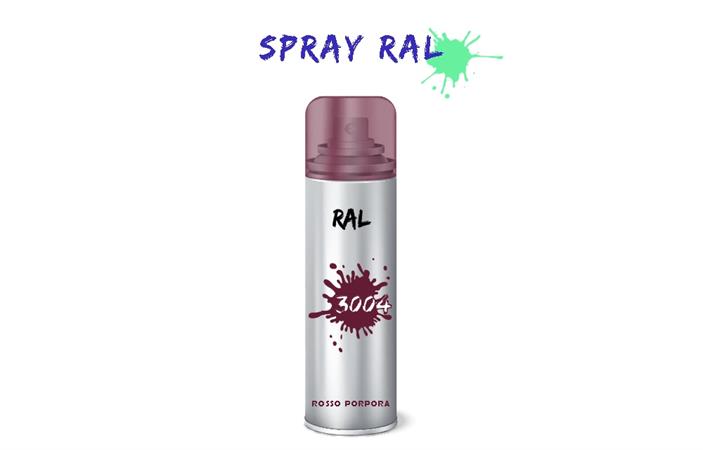 SPRAY RAL 3004 ROSSO PORPORA 400ml