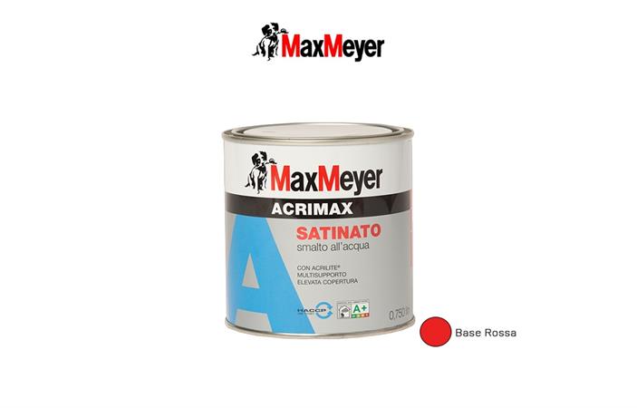 MAX MEYER ACRIMAX SATINATO BASE  ROSSA 2,5l