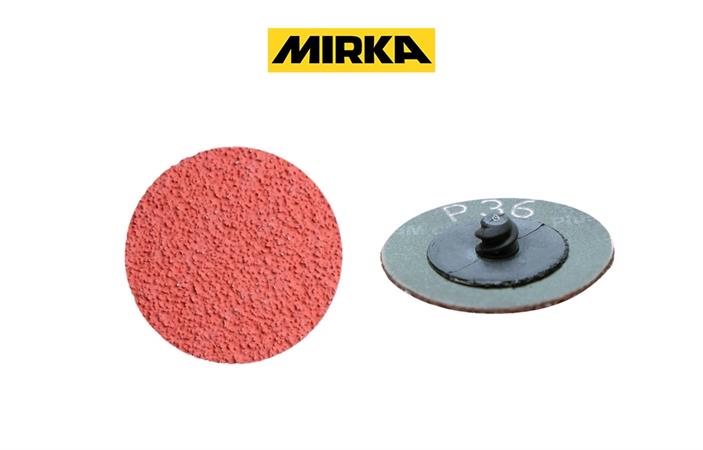 MIRKA DISCHI ATTACCO RAPIDO ROLOC 50mm P80