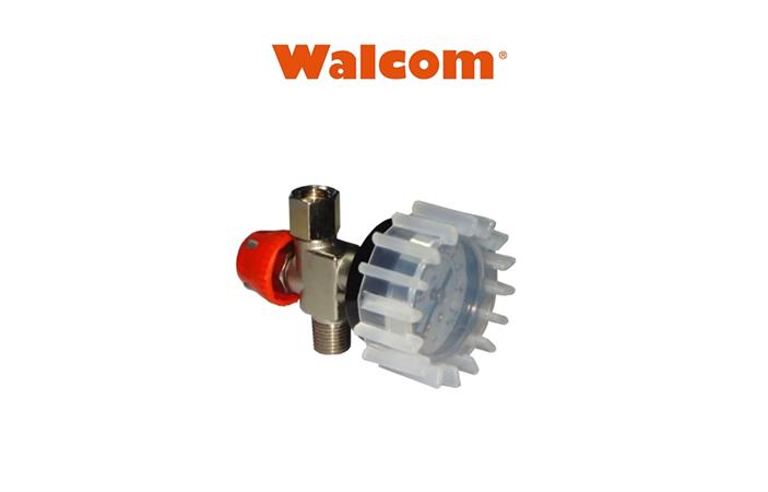 WALCOM REGOLATORE PORTATA CON MANOMETRO