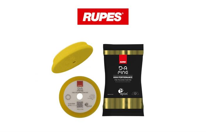 RUPES TAMPONE SPUGNA D-A FINE GIALLO Ø80/100mm