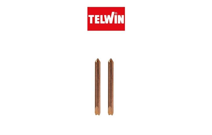 TELWIN COPPIA DI ELETTRODI A PUNTA 990378