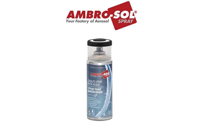 AMBRO SOL SPRAY AQUA RAL 9005 NERO LUCIDO 400ml