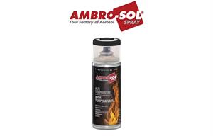 AMBRO-SOL SPRAY ALTE TEMPERATURE NERO OPACO 400°C 400ml