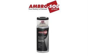 AMBRO-SOL SPRAY PELLICOLA REMOVIBILE NERO OPACO 400ml