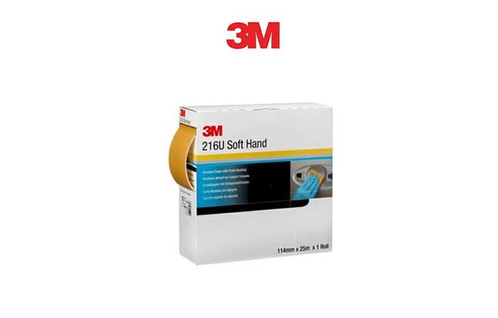 3M 51244 216U ROTOLO SOFTHAND P600 125mmx25m