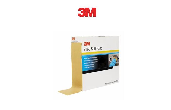 3M 216U SOFTHAND P400 ROTOLO PRETAGLIATO