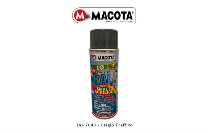 MACOTA SPRAY RAL 7043 GRIGIO TRAFFICO B 400ml