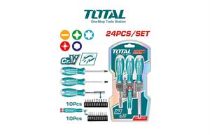 TOTAL SET CACCIAVITI E PUNTE 24pz