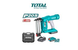 TOTAL CHIODATRICE 20V CON 2 BATTERIE 2Ah E VALIGETTA