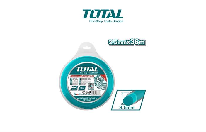 TOTAL FILO DECESPUGLIATORE 3,5mm - LUNGHEZZA 36m