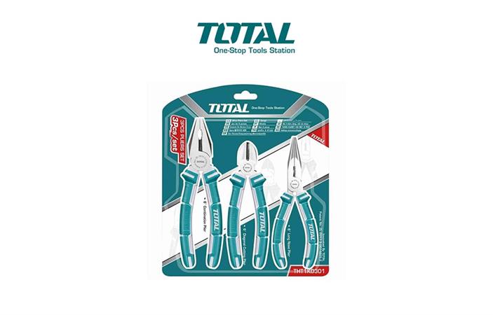 TOTAL SET PINZE 3 PEZZI