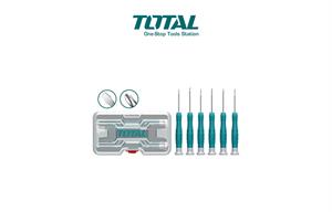 TOTAL SET CACCIAVITI DI PRECISIONE 6pz