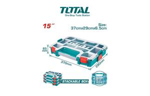 TOTAL VALIGETTA PORTAUTENSILI PLASTICA 370x290x65mm