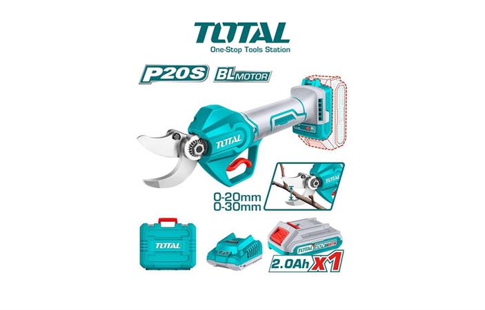 TOTAL KIT CESOIA ELETTRICA PER POTATURA 20/30mm-20V